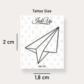 Papierflieger Tattoo